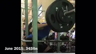 4 Year Squat Transformation | 315lbs to 700lbs