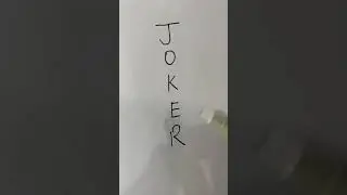 Wait for it 😱| joker drawing #shorts