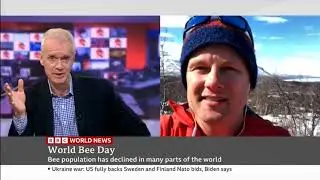 Dr Richard Gill - BBC Interview - World Bee Day 2022 - Arctic Bees - Imperial College