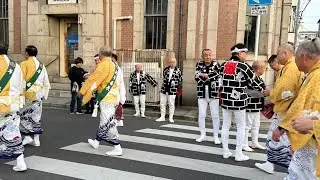 【入魂式】令和七年四月二十七日岸和田旧市中央地区堺町入魂式御披露目曳行100周年記念曳行【だんじり】