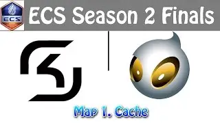 SK Gaming vs Dignitas [Map1 - Cache] |  ECS Season 2 Finals 2016