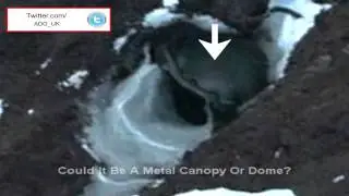 Alien Base And Flying Saucer Found In Antarctica?