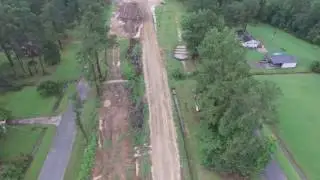 Evergreen NC Job Site Fly Over