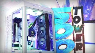 Thermaltake Tower 500 Vertical Mid-Tower E-ATX Case.
