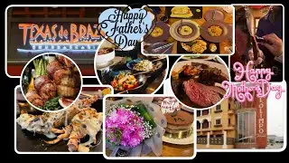CELEBRATING MOTHER’S &FATHERS DAY || L’Olimpo Italian Rest || TEXAS IN BRAZIL || QUEEN J VLOG TV