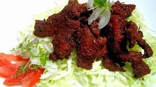 Crispy Mutton fry Recipe - Taj  Kitchen