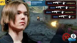 donk Owns High ELO FACEIT Lobbies | CS2 Highlights