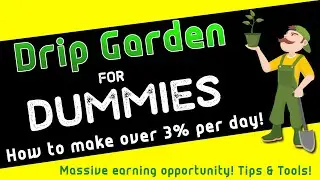 DRIP GARDEN...for Dummies! 🌿 Earn over 3% per day  #drip #crypto #animalfarm