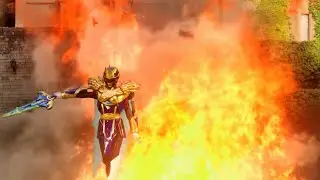 RyoTegaSword gozyu unicorn henshin yay my favorite character from super sentai 50th anniversary