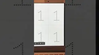 Free printable teacher pay teacher flash cards handwriting numbers 1-10 special needs  kids #3