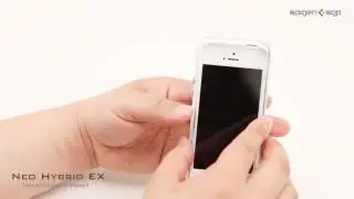 Installation video of SPIGEN SGP Case NEO HYBRID EX on iPhone 5
