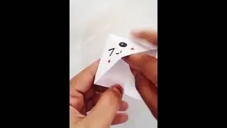 DIY BOOKMARKS //Easy origami bookmark - How to make a corner Bookmark DIY