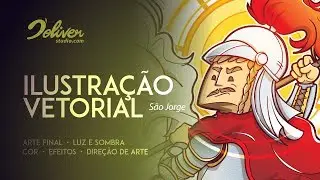 São Jorge || Ilustração Vetorial || Adobe Illustrator