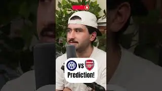 Inter Milan vs Arsenal PREDICTION! 🔵🔴