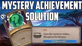 Mystery Achievement ??? Solution! | Hearthstone Easter Egg