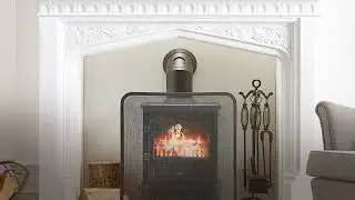 Black Spark Guard With Brass Ring Handle