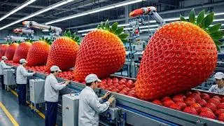 How Strawberry Jam Is Made in a Modern Factory: From Fresh Strawberries to Sweet Perfection