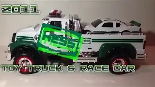 Video Review of the Hess Toy Truck: 2011 Hess Toy Truck and Race Car