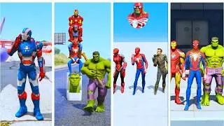 SUPERHERO MEGA BATTLE SPIDERMAN VS IRONMAN | mega superhero battle