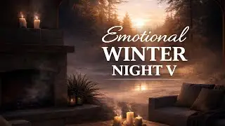 Emotional Winter Night V ❄️🌅 | Calm Ambient Music, Silent Dawn & Deep Emotions