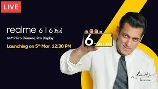 Realme 6 Launch Event Live | Realme Band Live Launch Event