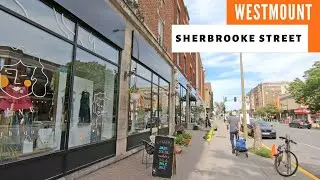 Beautiful Westmount - Walking in Montreal on Sherbrooke Street #montreal #sherbrookestreet
