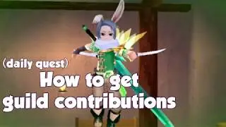Toram online - how to earn guild points
