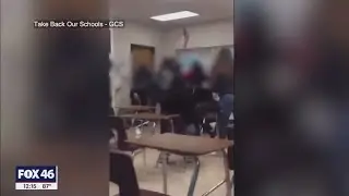 8 people, including 37-year-old parent, storm NC high school classroom, attack teenager
