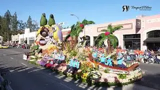 Shriners Children's Float at the 2025 Rose Parade | ReaganVFilms Media