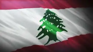 Flag in Lebanon I Animated