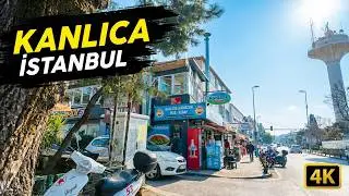 4K | A Peaceful Walk in Kanlıca Pier and Mihribat Grove 🚶‍♂️| Bosphorus & Nature