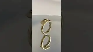 Kabbalah Ruby Hebrew Engraved Gold Ring Verses for Fertility