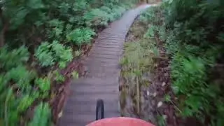 Lil ride down the local trail 