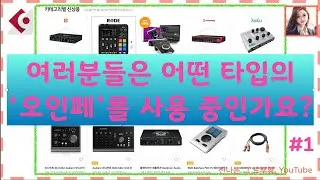 여러분들은 어떤 타입의 오인페를 사용하고 있는가요? I '여러분들은' 시리즈#1
