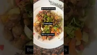 Protein Chaat, gym lovers, Healthy diet chaat, best morning breakfast, full of protein #shorts