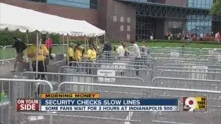 Long lines anger race fans at Indy 500