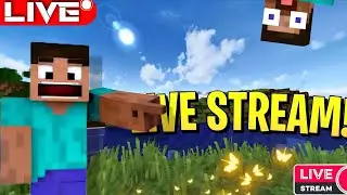 #minecrft  game play vido live ip- play.crazymc.net only java Addison playing in the server ✅