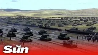 Vostok 2018: Russia and China show off their forces