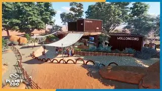 Koala walk in habitat Planet Zoo