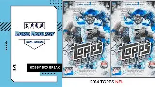 🚨2014 Topps Football!!! Hobby Box!!🚨
