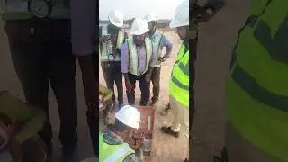 How to check for core cutting soil ? #core cutting#corestrength #civil #civiltechnology #technology