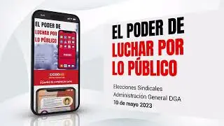 Programa elecciones sindical 2023 DGA