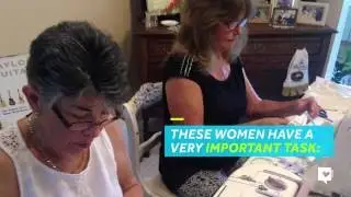 Volunteers make angel gowns for grieving families