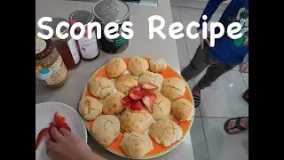 A Easy Eggless Scone Recipe/Quick and Easy eggless scones recipe #kidrecipe #cooking #kidmastermix