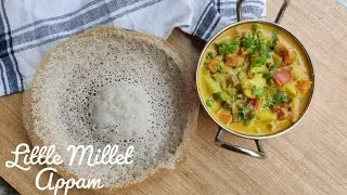 How to Make Little Millet Appam/Samai Appam