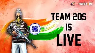 Team 20S is now live on India Server [ff live india] - Garena Free Fire
