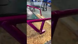 PINK!  RZR Turbo R custom Rollcage from ABF. Illusion Pink Powder Coat. #rzrturbor #rzrcage #abffab