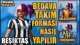 😱 BEDAVA TAKIM FORMASI YAPMA! 🔥 REAL MADRID, GALATASARAY, FENERBAH&Ccedil;E, BEŞİKTAŞ | PUBG MOBILE 4.1