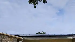 Solar Panel Install Part 3.1, Silfab 330 BL Sidewalk View