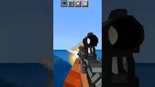 this gun mod is fire #minecraft #curseforge #tacz #bedrock #gun